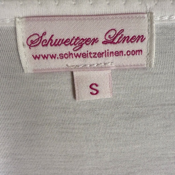 Smocked embroidered Pima cotton nightgown small tradwife prairie cottage - Picture 9 of 10